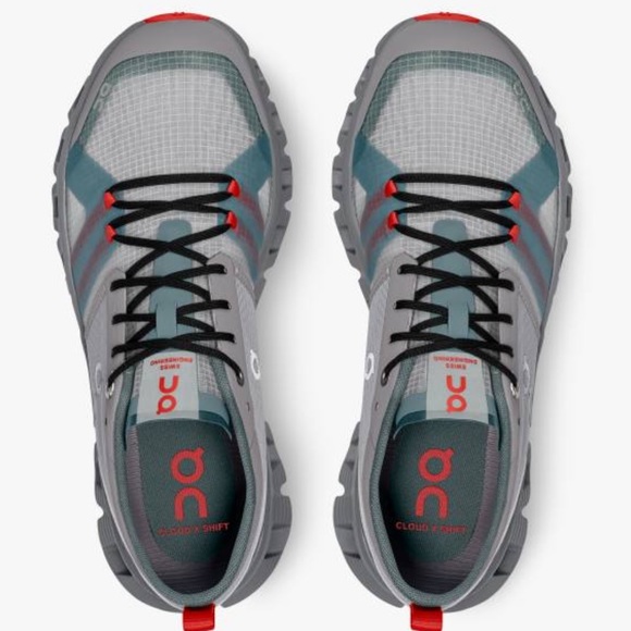 on Cloud X Shift Shoe in Alloy Red - Picture 3 of 9